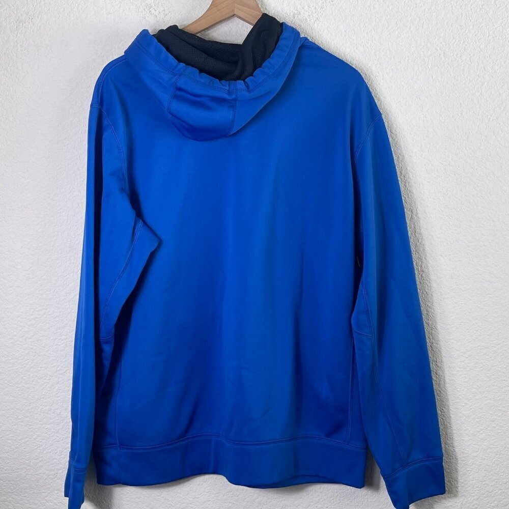 Nike Hyper Blue Hoodie Pullover Thermal Fit Men's Size XL - Picture 9 of 11